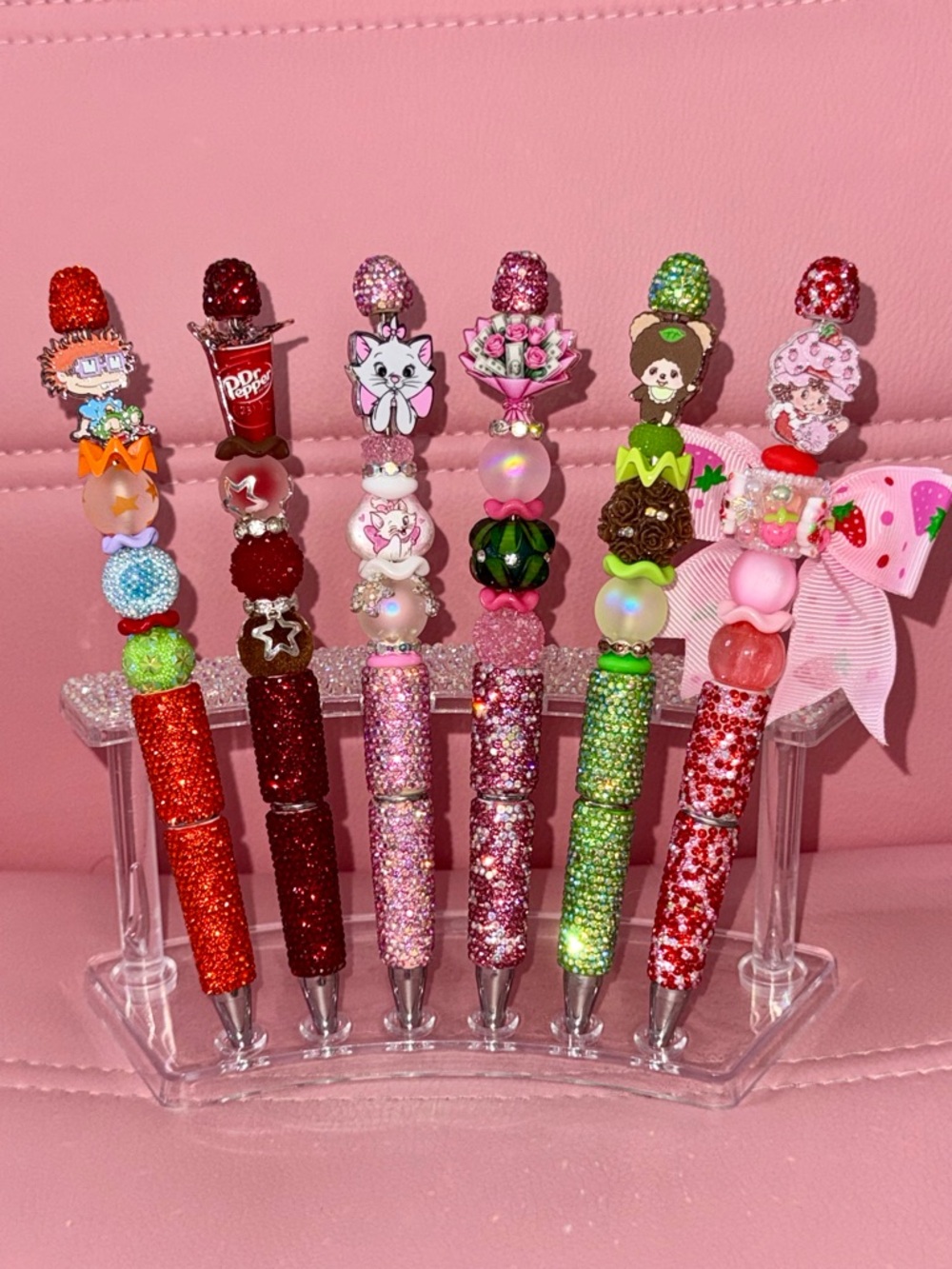Glittery Rhinestone Pens